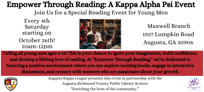 Empower Through Reading: A Kappa Alpha Psi Event