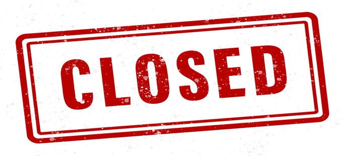 Closed